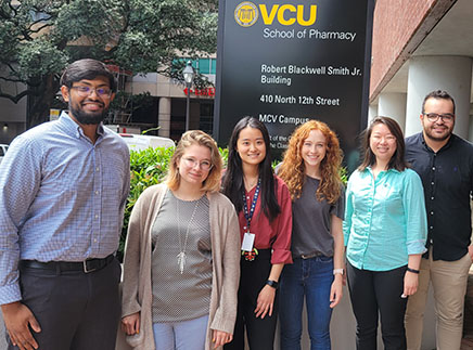 it’s true. They care a lot about the future and our place in it.” Students in Pharmacists for Digital Health, from left: